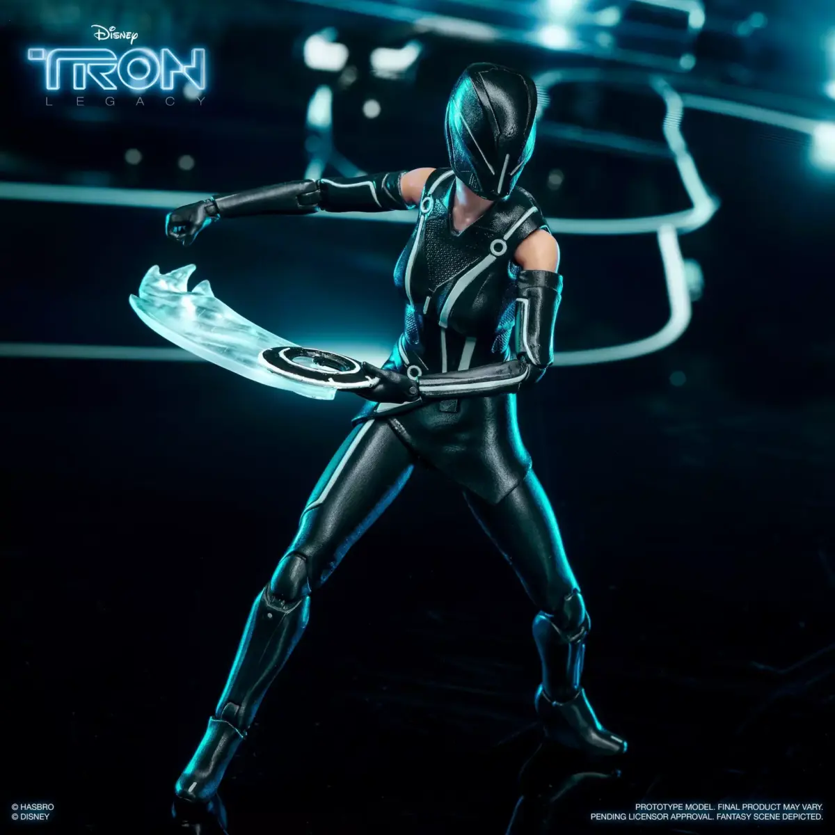 tron legacy identity action figures collection quorra mascara discos hasbro pulse 0016 2026