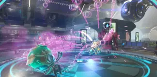 Criaturas alienígenas em batalha na Xeno Arena de No Man's Sky, atualização 6.3 de abril de 2026