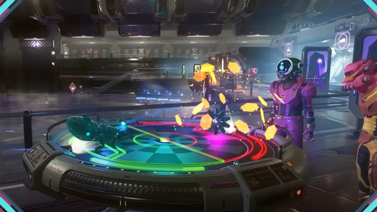 Xeno Arena, local de batalha