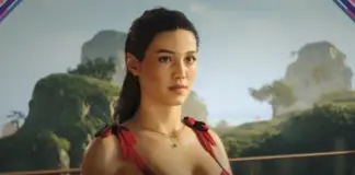 Personagem feminina em ambiente urbano no game 007 First Light