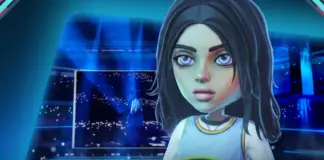 Avatar de Billie Eilish no The Block do Roblox, com cenário inspirado na turnê HIT ME HARD AND SOFT: THE TOUR