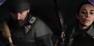 Cena de multijogador de Call of Duty: Modern Warfare 4 mostrando combate em primeira pessoa com novas armas