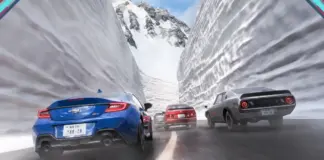 Arte de Forza Horizon 6 destacando carros esportivos no Japão em debate sobre pirataria