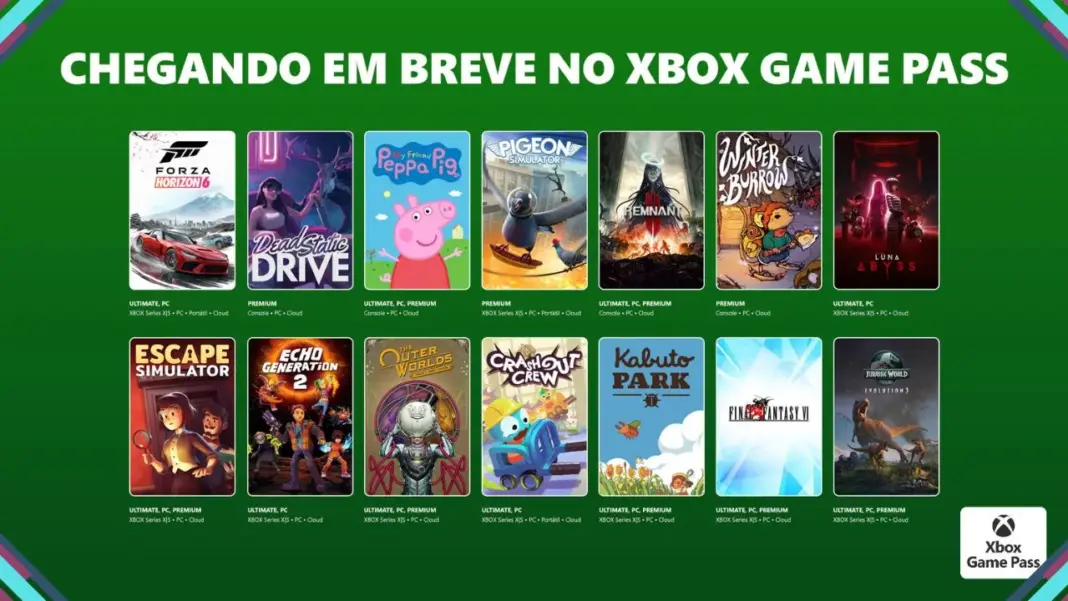 Forza Horizon 6 lidera nova leva de jogos do Xbox Game Pass em maio de 2026