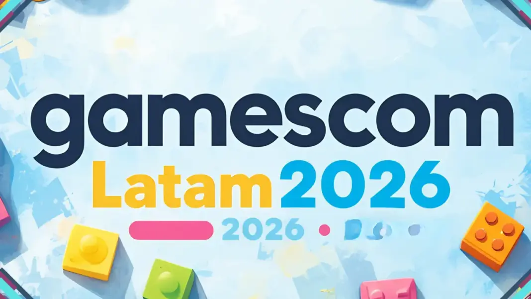 Público infantil e adultos lotando o pavilhão da gamescom latam 2026 no Distrito do Anhembi em São Paulo