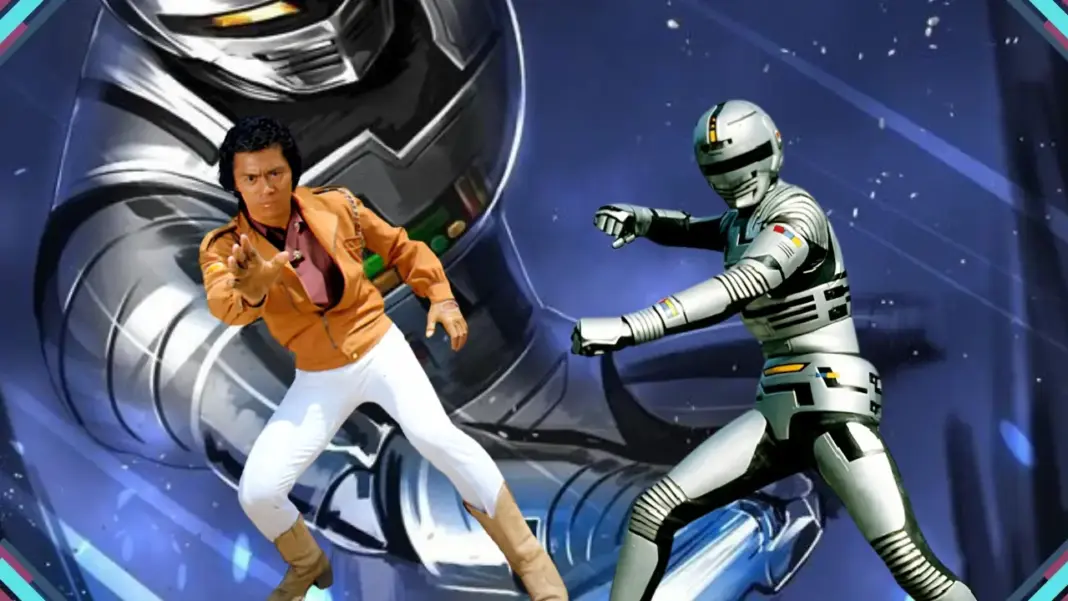 Kenji Ohba durante evento de tokusatsu, conhecido mundialmente como o herói Gavan