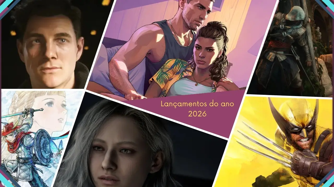 Lançamentos de Jogos 2026 — Calendário Completo