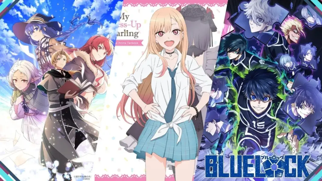 Netflix adiciona os animes Mushoku Tensei, My Dress-Up Darling e Blue Lock ao catálogo