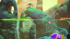 Yoshi and the Mysterious Book — Screenshot 1