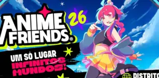 Anime Friends 2026 terá entrada gratuita na abertura do evento mediante doação de alimentos