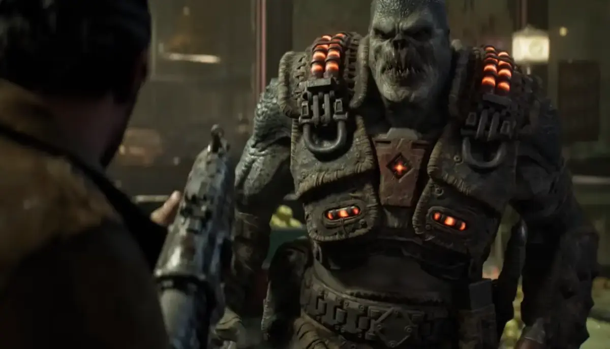 Um dos vilões do jogo em Gears of War: E-day