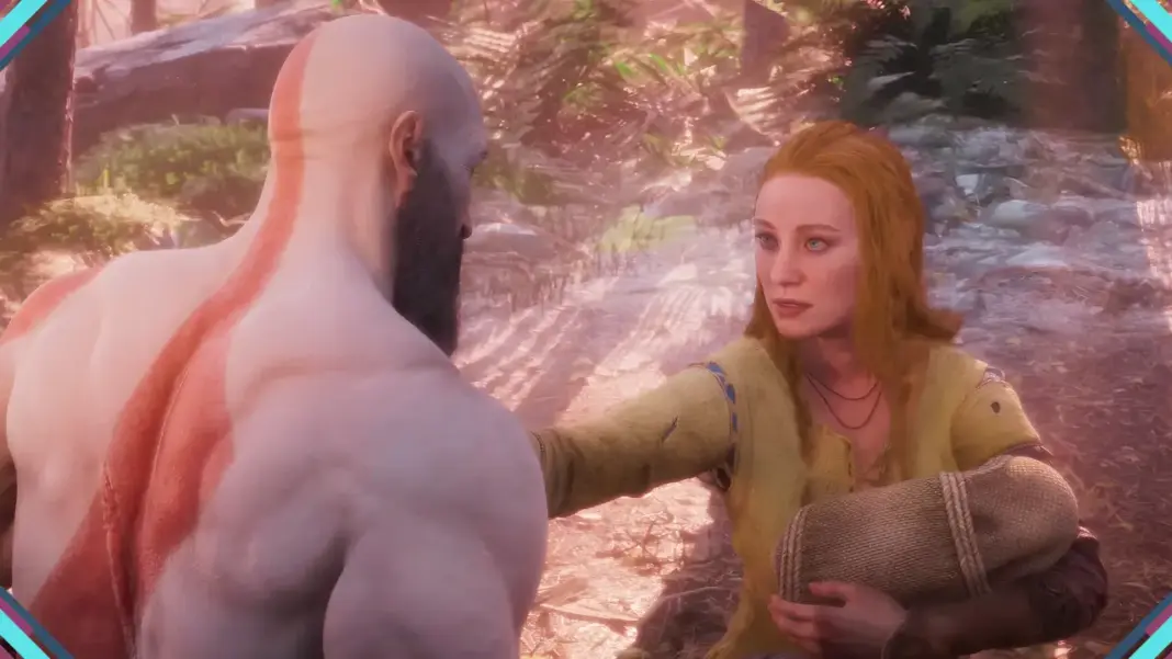 Kratos, Faye e o pequeno Atreus juntos em cena emocionante de God of War Ragnarök
