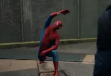 Tom Holland como Homem-Aranha em cena de Homem-Aranha: Um Novo Dia, filme que mostra Peter Parker tentando reconquistar MJ após Sem Volta para Casa.