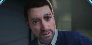 Cena do trailer de ILL mostrando ambiente de experimentos tenebroso com iluminação sombria e estética fotorrealista