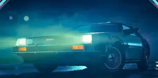 DeLorean em cena de perseguição no trailer de Stuntman: Hollywood anunciado no State of Play 2026