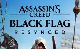 Capa oficial do jogo Assassin's Creed Black Flag Resynced