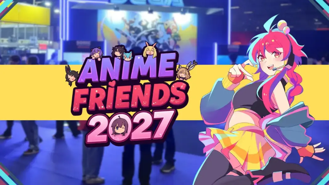 Público reunido durante o Anime Friends com anúncio da edição de 2027 entre 1 e 4 de julho.