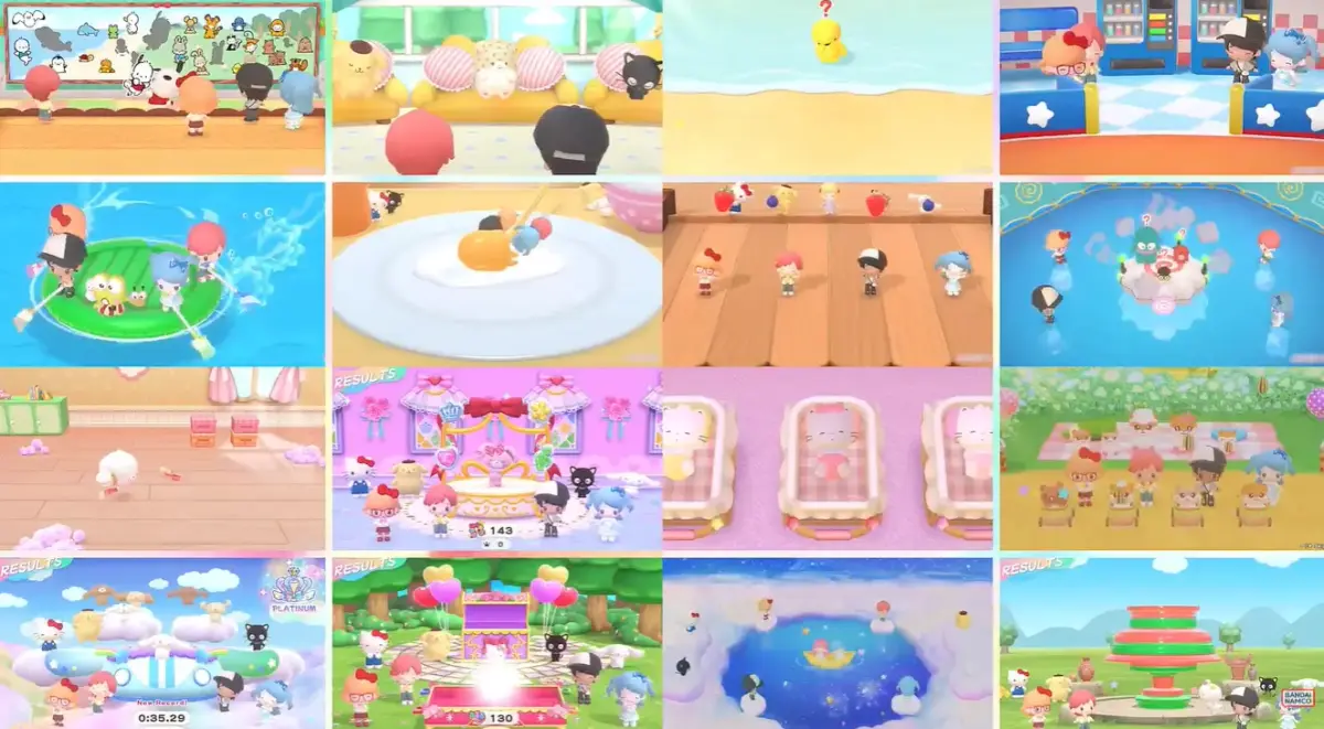 HELLO KITTY PARTY LAND entra em pré-venda para Nintendo Switch com mais de 45 minijogos 3 HELLO KITTY PARTY LAND aposta em minijogos para até quatro jogadores