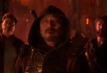 Mortal Kombat II com os principais lutadores do filme