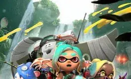 Capa oficial do jogo Splatoon Raiders