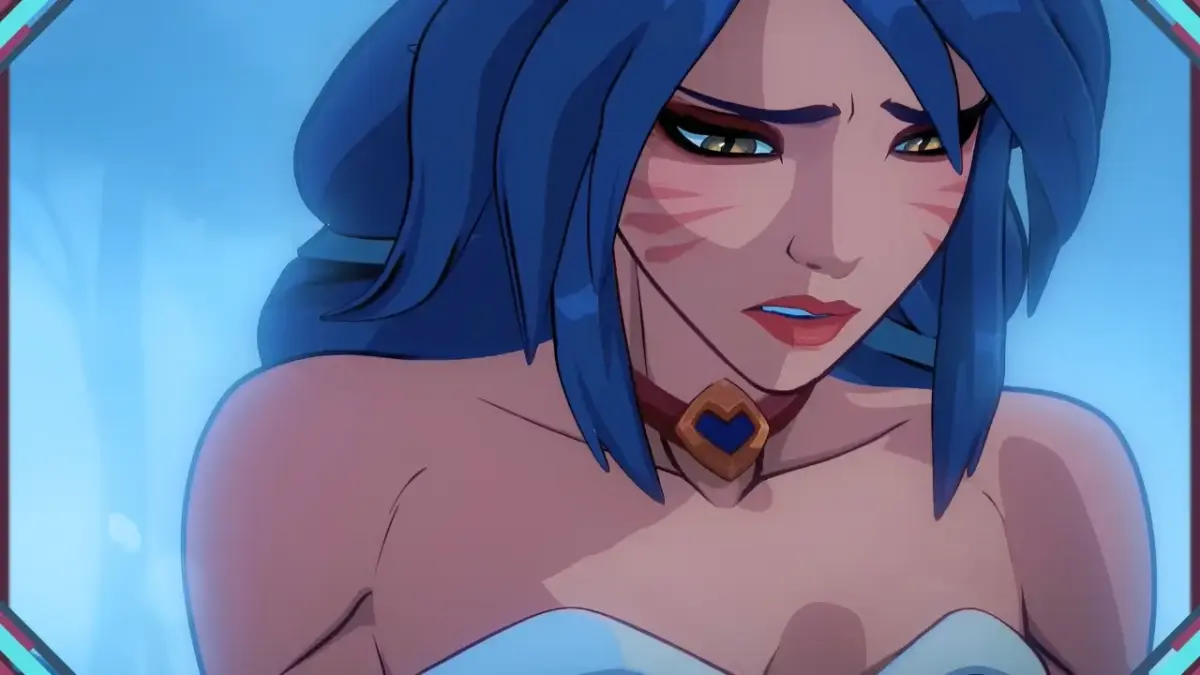 2XKO: o jogo não deu errado por falta de potencial, mas por falta de alcance 1 Personagem Ahri de 2XKO com expressão triste