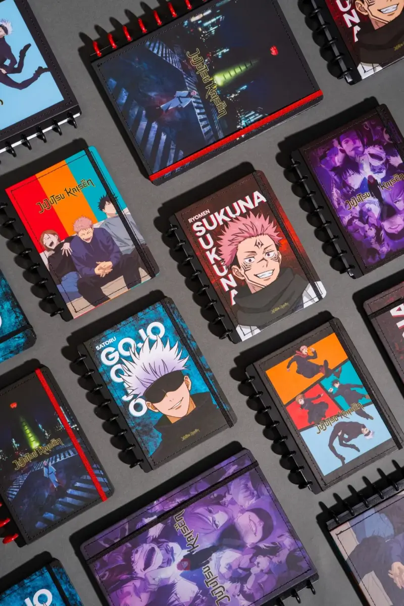 Escolar Office Brasil 2026: Abyara Graf apresenta coleção de Jujutsu Kaisen 1 Nova coleção de Jujutsu Kaisen é destaque no estande da Abyara Graf na Escolar Office Brasil 2026