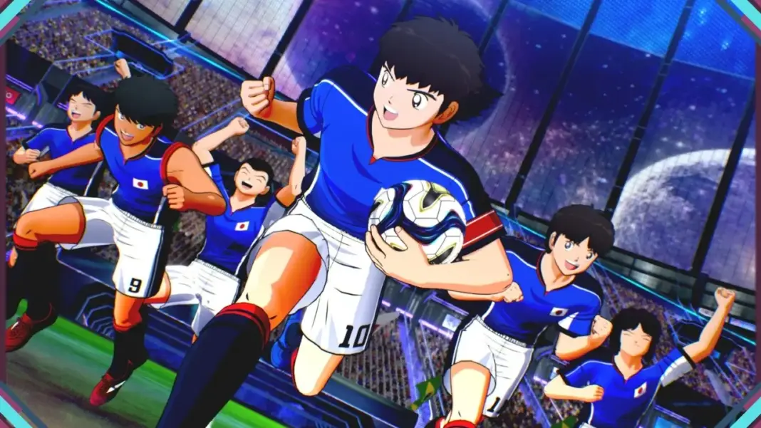 Captain Tsubasa 2: World Fighters - Tsubasa e personagens em campo