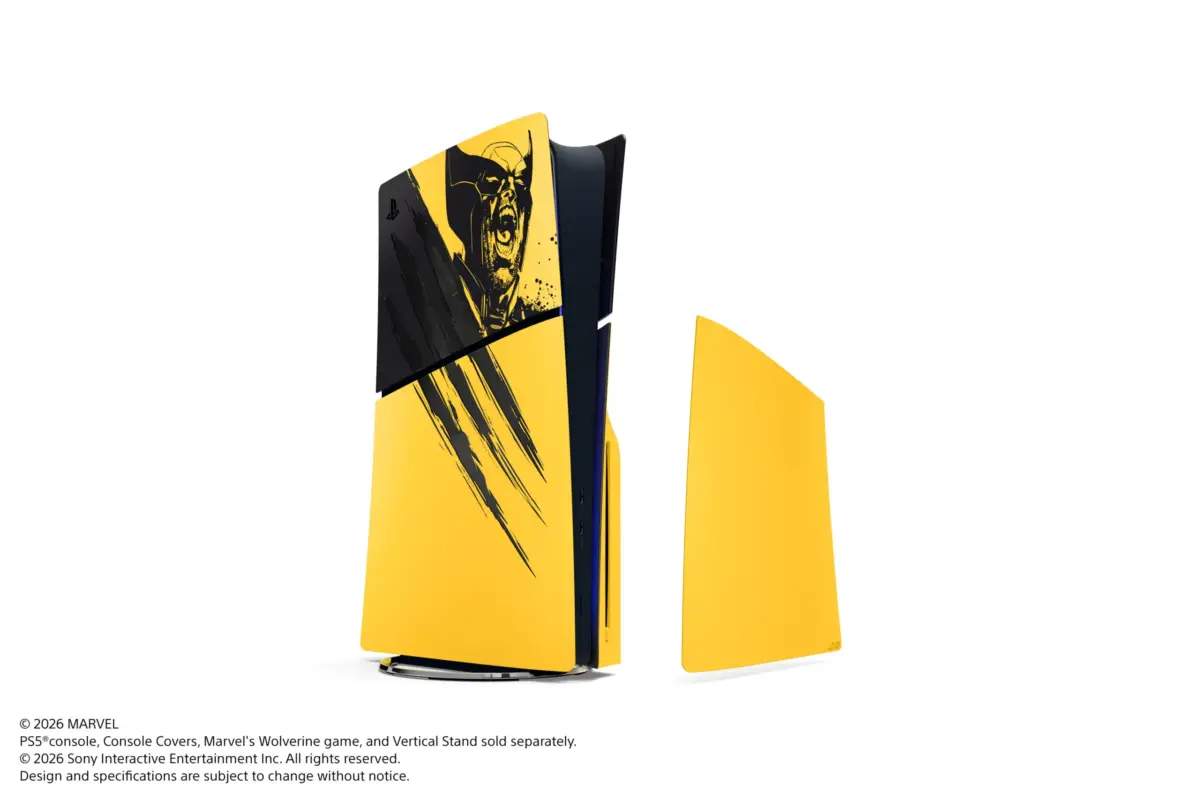 PlayStation 5 dourado de Marvel’s Wolverine em edição limitada