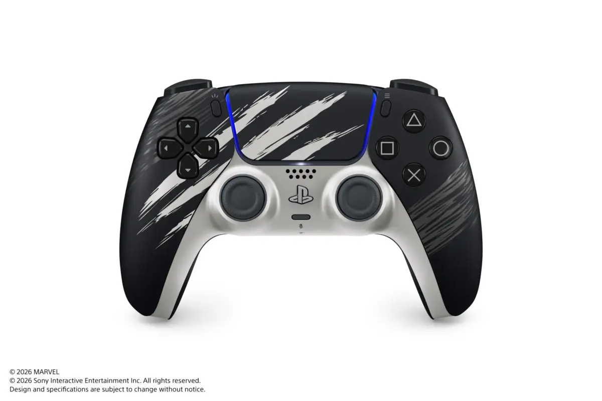 Controle DualSense Edição Limitada Marvel’s Wolverine Adamantium.