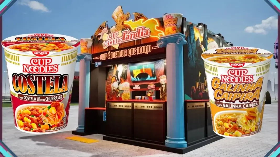 Cup Noodles retorna como macarrão oficial do Rock in Rio 2026