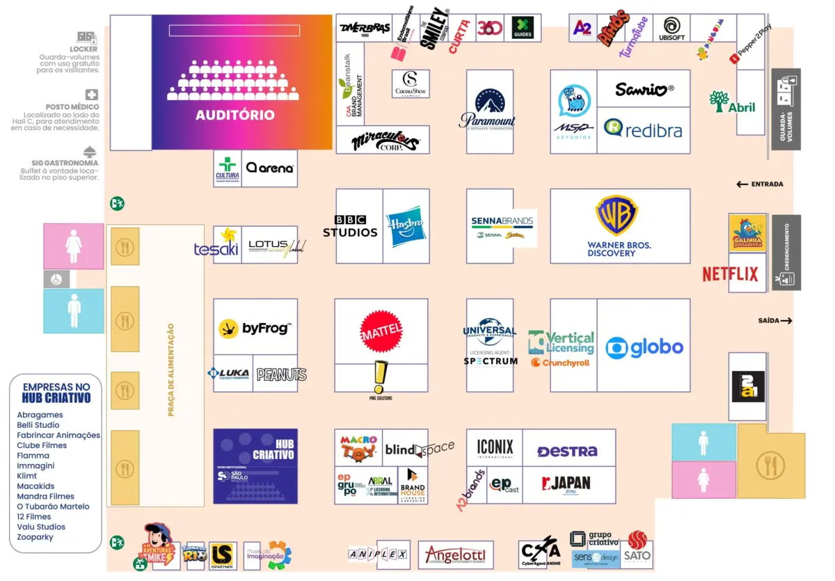lcon latam mapa expositores evento detalhes 2026