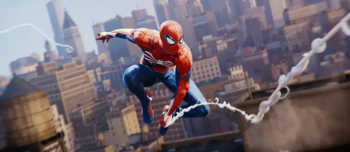 Um Novo Dia instigou fãs a comprarem Marvel's Spider-Man Remastered 3 Homem-Aranha sobrevoa os prédios de Nova York em Marvel's Spider-Man