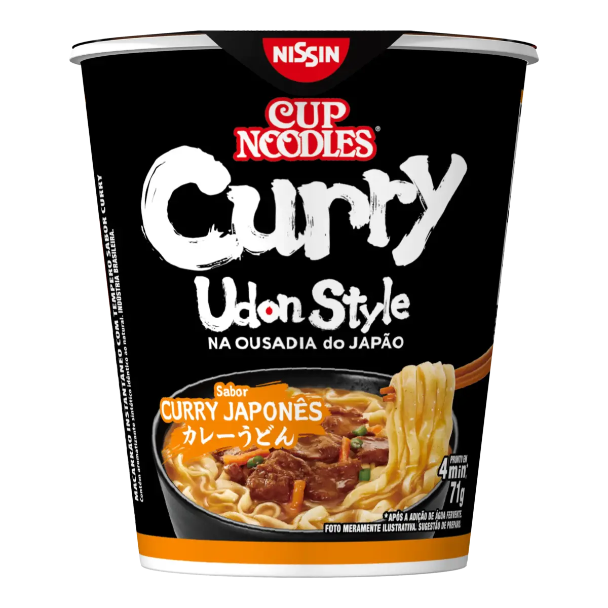 Nissin lança novos Cup Noodles e linha Geki com sabores japoneses e coreanos 2 Cup Noodles Curry, com sabor de curry japonês