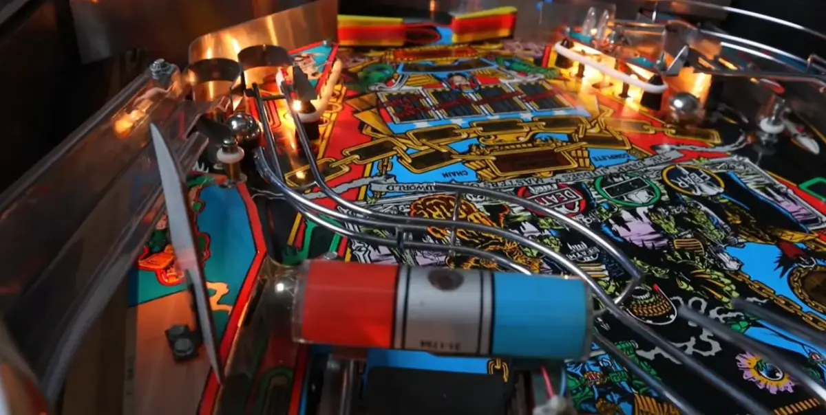 Mega-City One pinball fx de Judge Dredd mesa do jogo