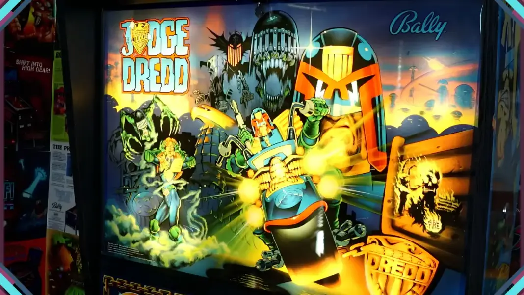 Judge Dredd na mesa de Pinball FX