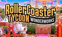 Capa oficial do jogo RollerCoaster Tycoon Wonderworks