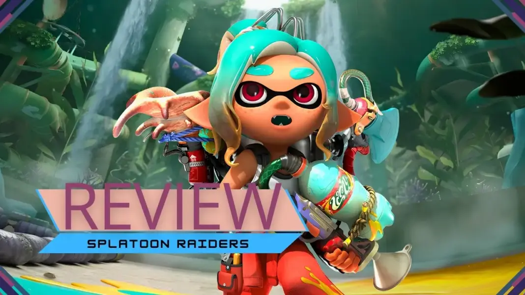 Reviewe jogo Splatoon Raiders, detalhes da protagonista
