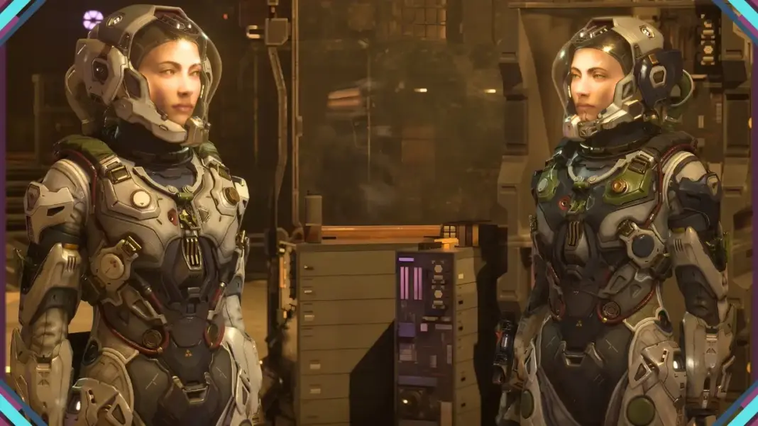 The Expanse: Osiris Reborn com personagem em cenário de ficção científica
