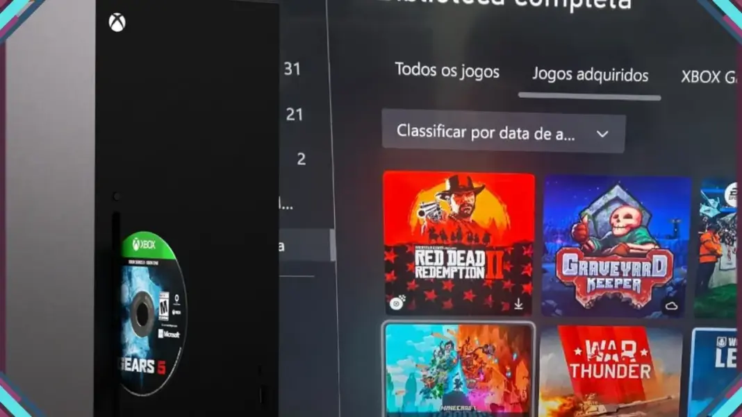 Xbox Series X reconhece Red Dead Redemption 2, Cyberpunk 2077 e outros jogos físicos como jogo digital na biblioteca