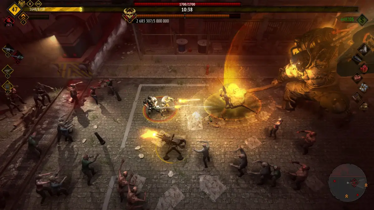 Yet Another Zombie Survivors: hordas, evolução e um fator replay que funciona | Review 5 Gameplay intensa com os personagens e monstros no jogo Yet Another Zombie Survivors
