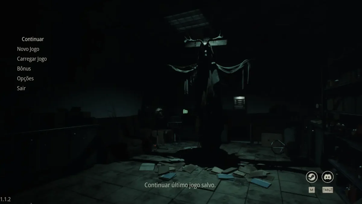 Tela do jogo em Fear the Timeloop