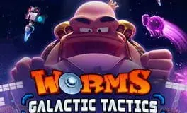 Capa oficial do jogo Worms Galactic Tactics