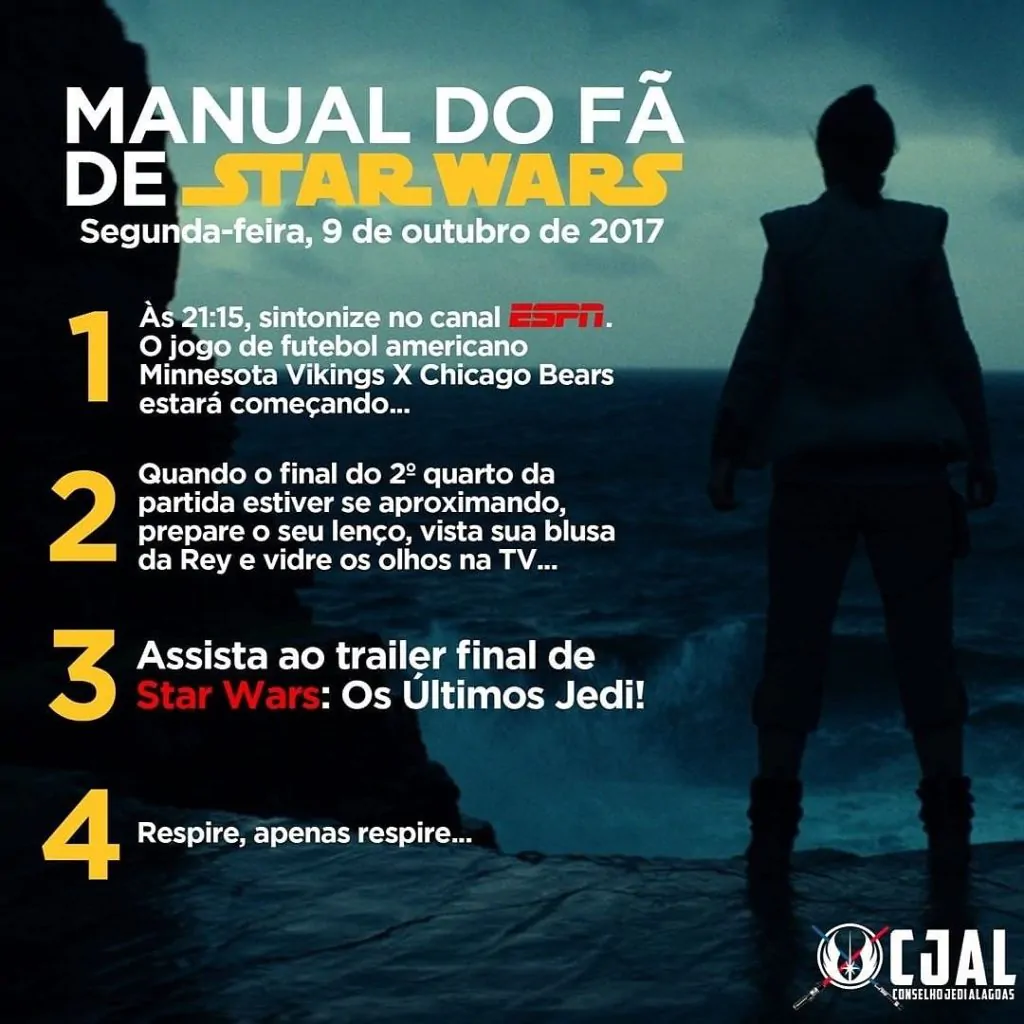 Star Wars Os Últimos Jedi conselho Jedi