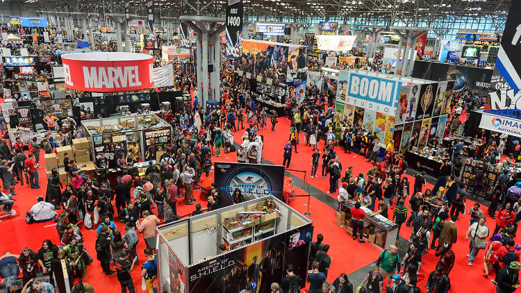 Comic Con New York 2017 ao vivo