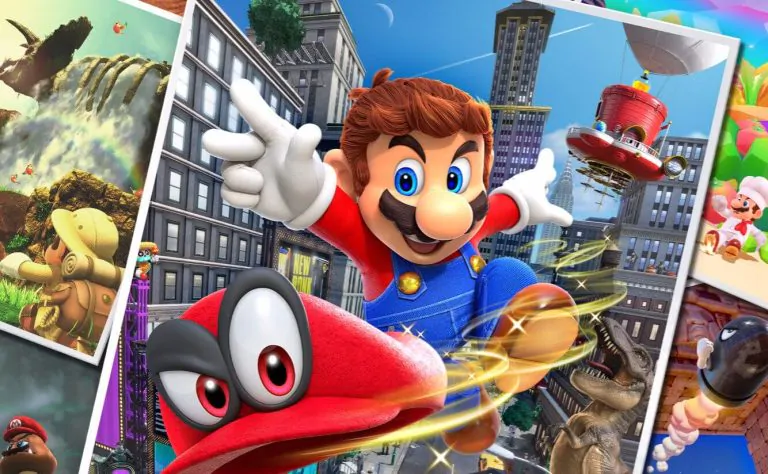 Super Mario Odyssey entra para a história