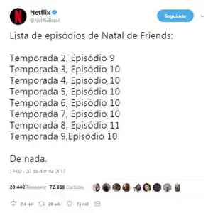 episódios de Natal de Friends