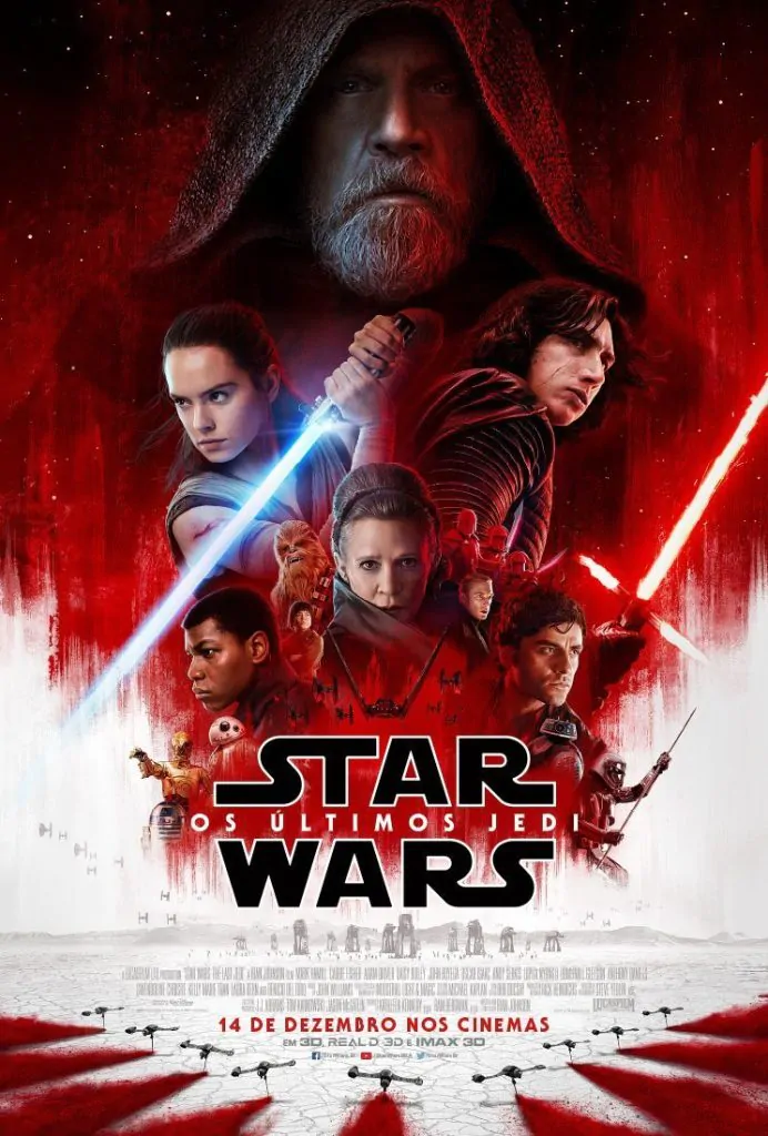 © 2017 Lucasfilm - Star Wars: Os Últimos Jedi − Todos os direitos reservados.