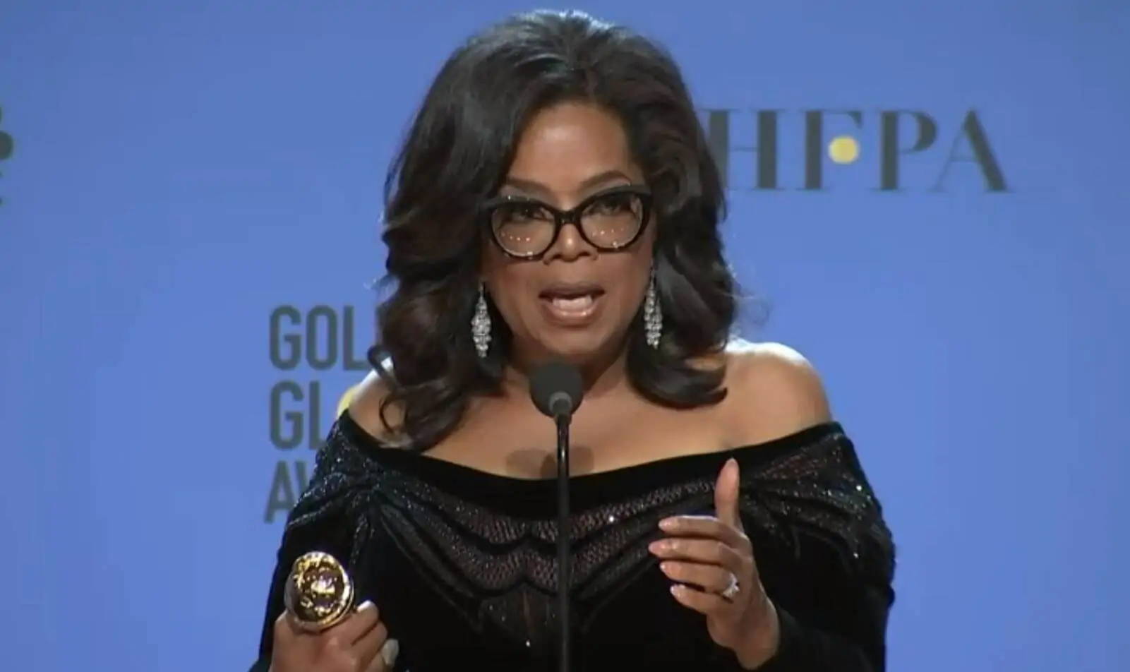 Oprah Winfrey - Globo de Ouro 2018