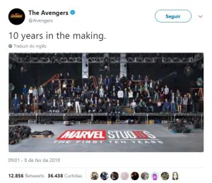 Marvel celebra 10 anos do Universo Cinematográfico com foto 12 Sem título 4