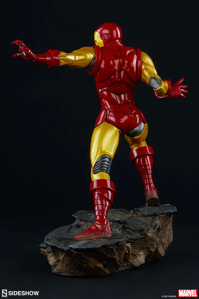marvel iron man avengers assemble statue sideshow 200354 07